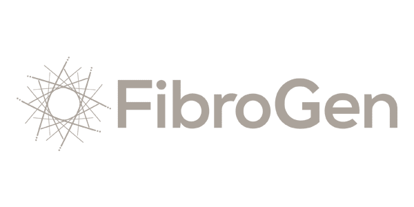 Logo | FibroGen | Gray